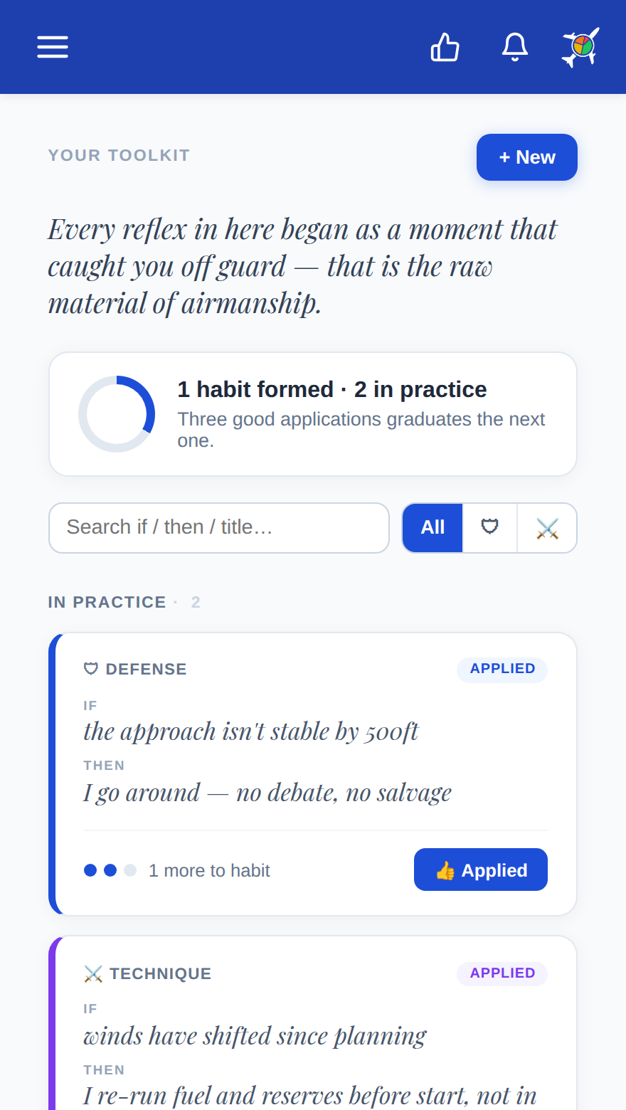 The Toolkit — IF/THEN Defenses and Techniques
